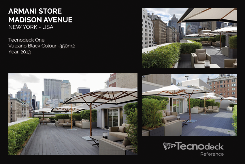 Tecnodeck: Platforms and pergolas in the USA