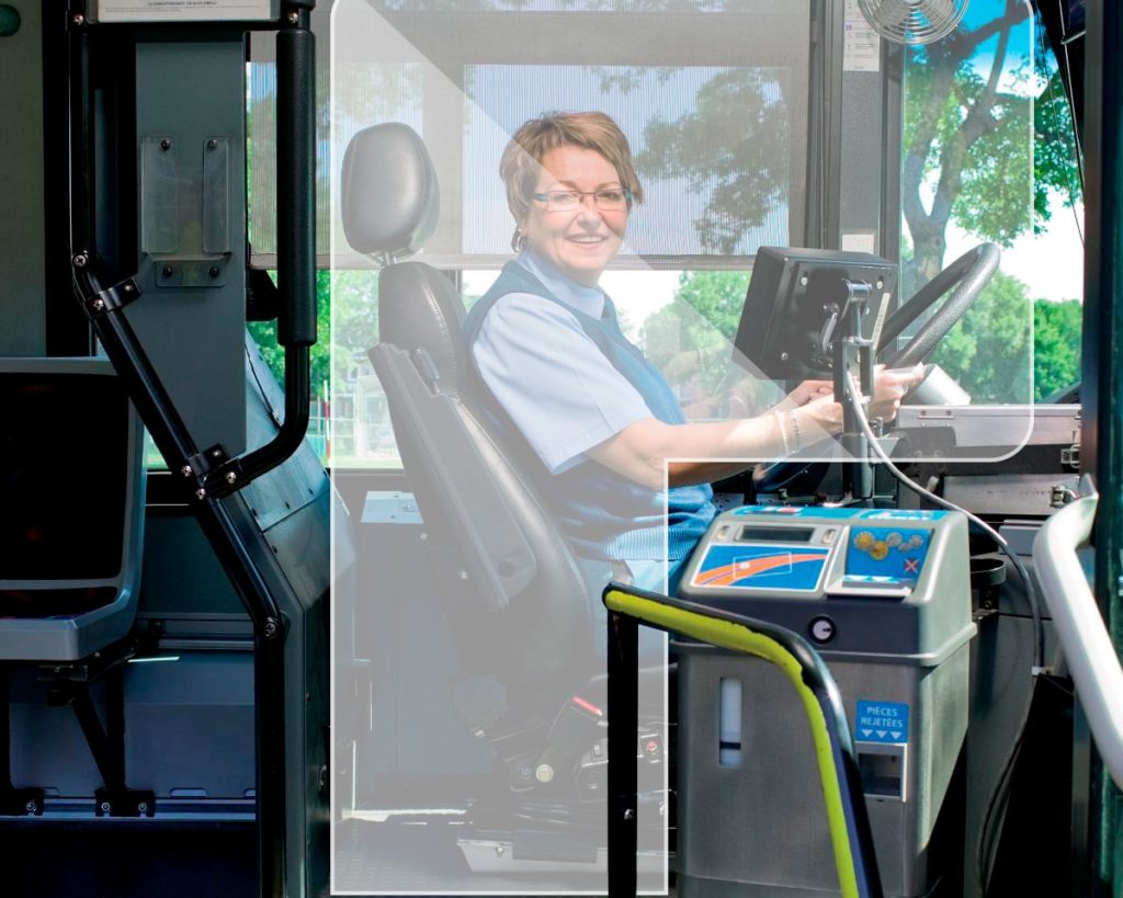 Vitroflex PC para mamparas de autobús