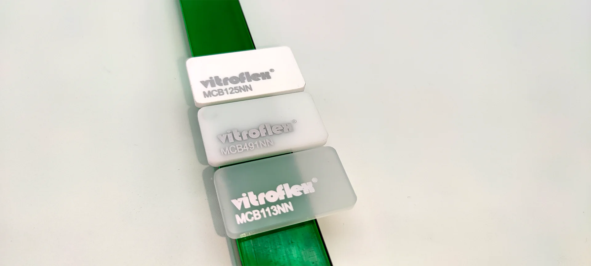 VITROFLEX PMMA Metacrilato de color blanco, opal y hielo